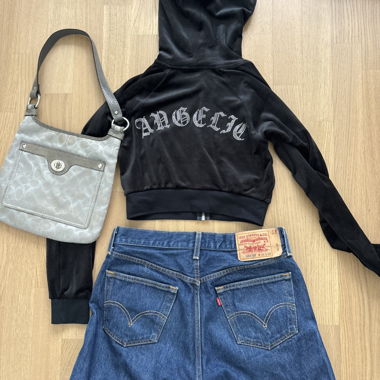 Black Zip Hoodie