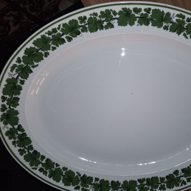 Grande Assiette en Porcelaine de Meissen