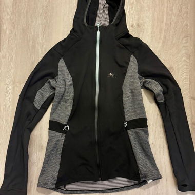 Giacca Softshell Quechua Donna (Nera & Grigia)
