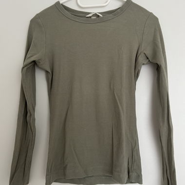 Langarm-Rippshirt