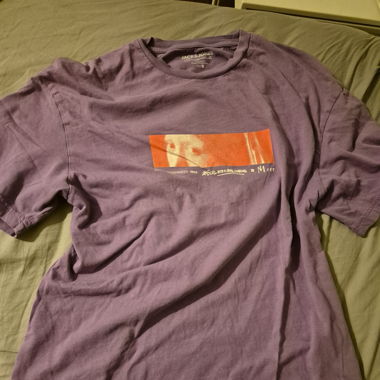 Violettes oversized t- shirt