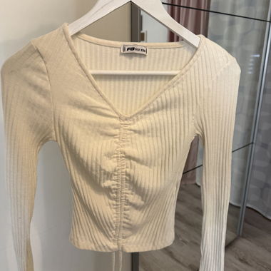 Haut manches longues beige 