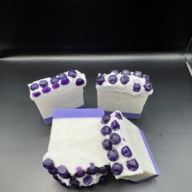 Blueberry and Fig cake soap