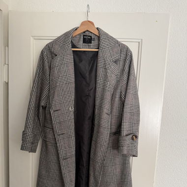Plaid coat