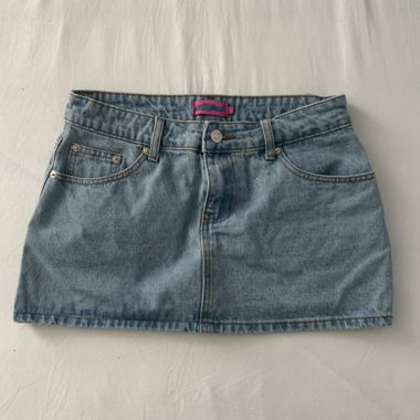 Mini jeans skirt