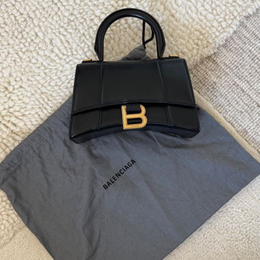 Borsa a tracolla nera Balenciaga