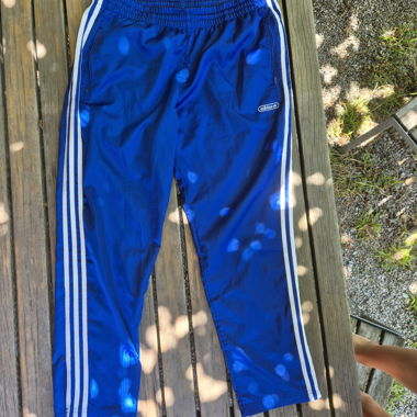 Pantalon de survetement Adidas bleu