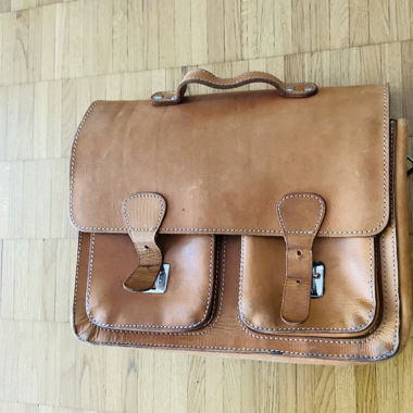 Original 70s Vintage Professorentasche