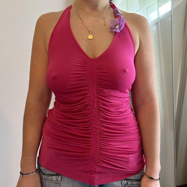 cute pink top