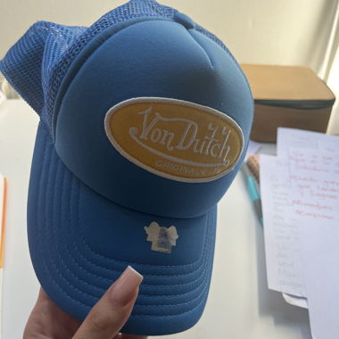 Cappellino Von Dutch blu