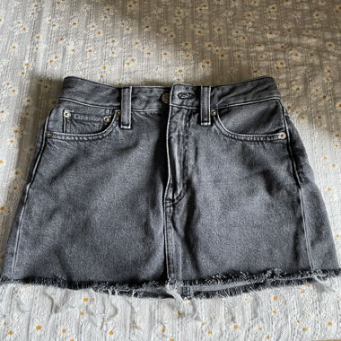 Jeansrock - Calvin Klein - Grau