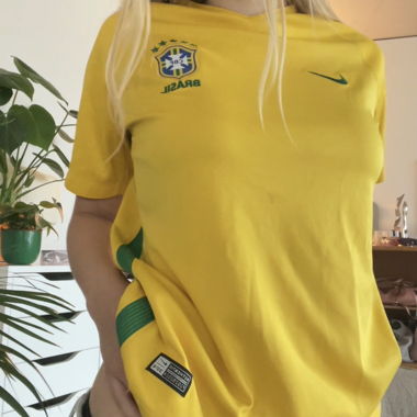 Yellow Nike Brazil Jersey
