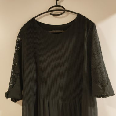 schwarze elegante Bluse
