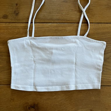Set of crop tops with straps