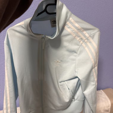 Veste adidas bleu claire 