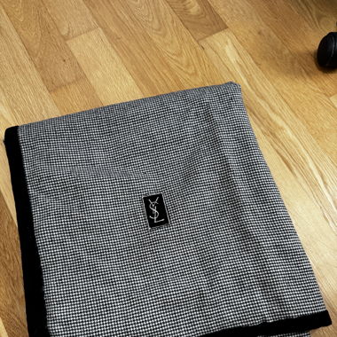 Vintage YSL Plaid for Home Decor