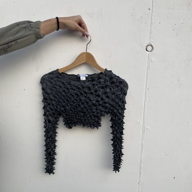 Crop Top Texturé Zara