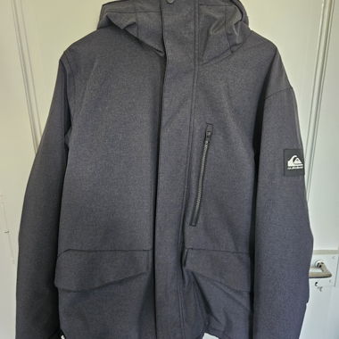 Quiksilver jacket snowboard black grey ! 