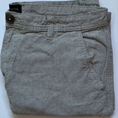 Shorts Homme Brave Soul Gris Taille L