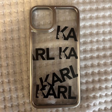 Karl transparent smartphone case