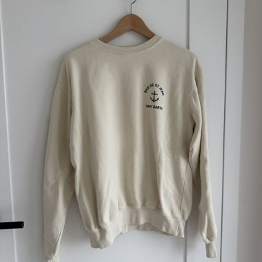 Brandy Melville Cream Beach Sweater
