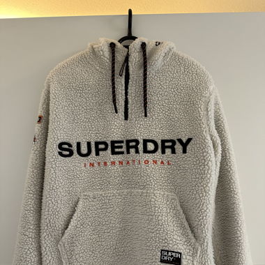 Superdry Hoodie Kunstfell