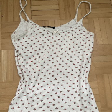 Floral Spaghetti Top