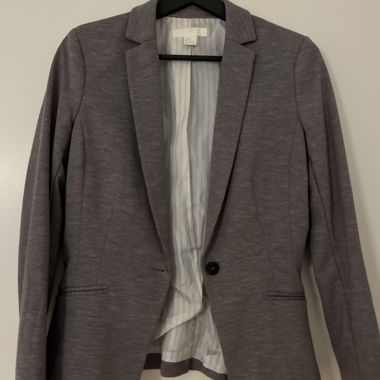 Veste de costume H&M grise EU 36