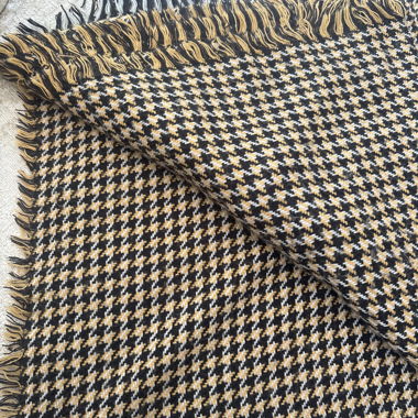 Sciarpe Plaid a quadri con frange