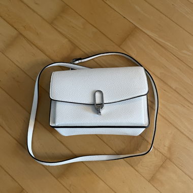white purse