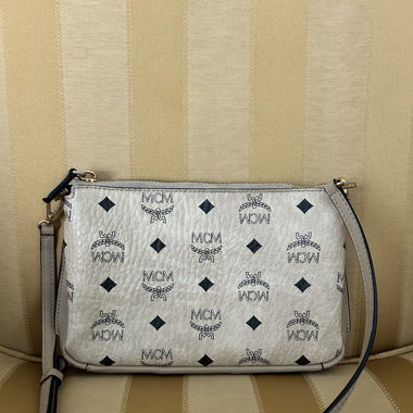 MCM Crossbody Millie Beige - Umhängetasche 