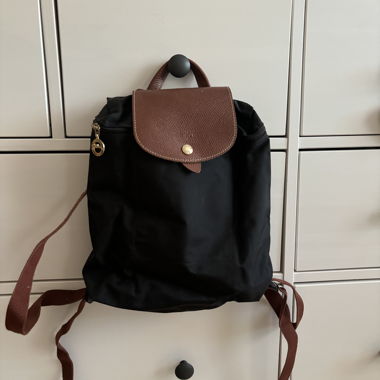 Schwarzer Rucksack von Longchamp