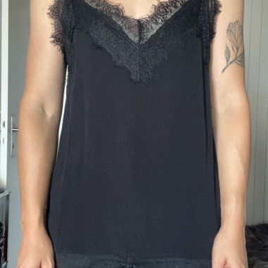 Black Lace Top