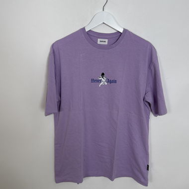 Lilac graphic T-shirt