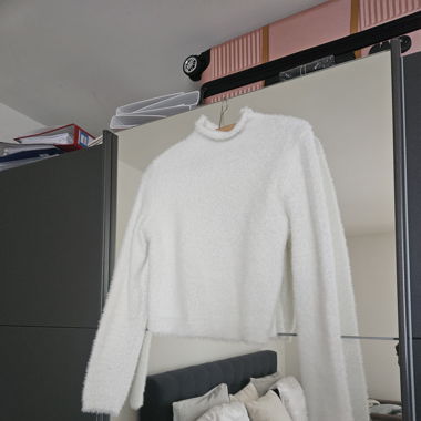 Pull blanc 