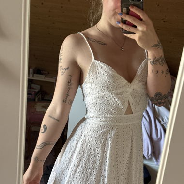 Weisses süsses Kleid