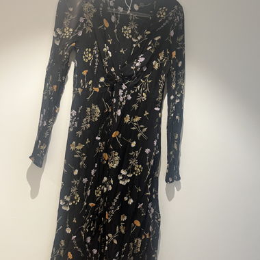 Black Floral Dress