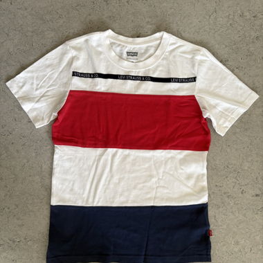 T-Shirt Levi's, rosso/bianco/navy