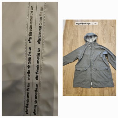 Regenjacke gr L Damen