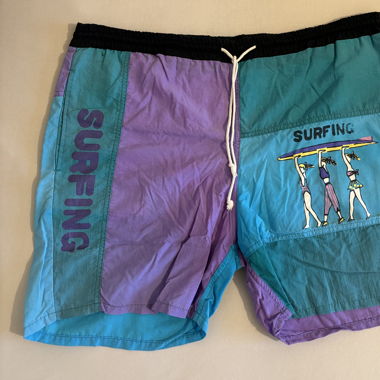 Vintage Surfer Badehose