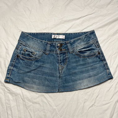 Y2K Denim Mini Skirt