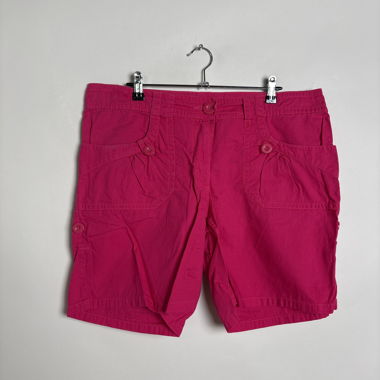 Pink Cargo Shorts