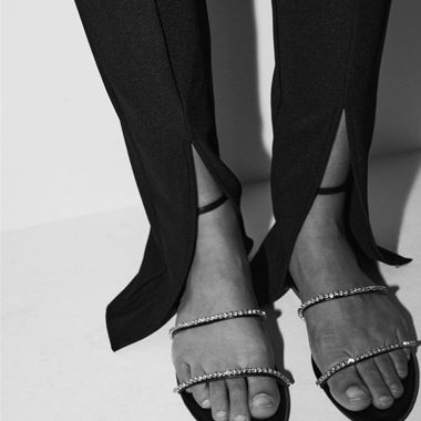 Sandali Zara con strass