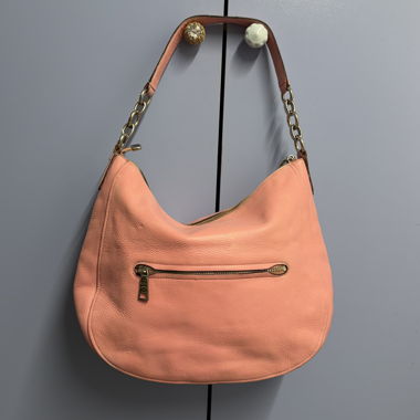 Sac bandoulière designer Coach rose
