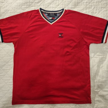 T-shirt Tommy Jeans rouge