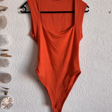 Body orange Zara taille S