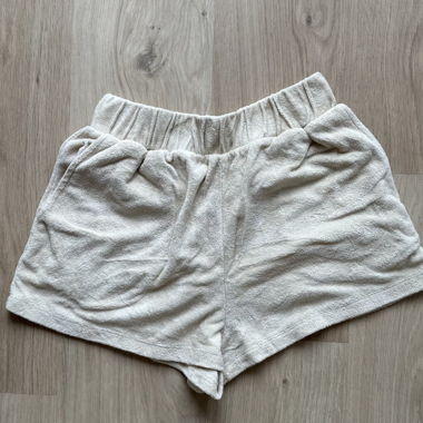 Pantaloncini in spugna beige Josefine HJ x NA-KD S