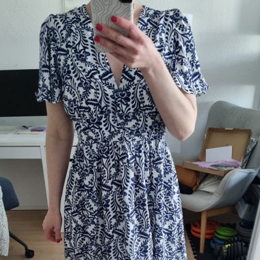 Kleid mit Blumenmuster
