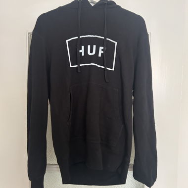 HUF Sweat à capuche noir Gr. S
