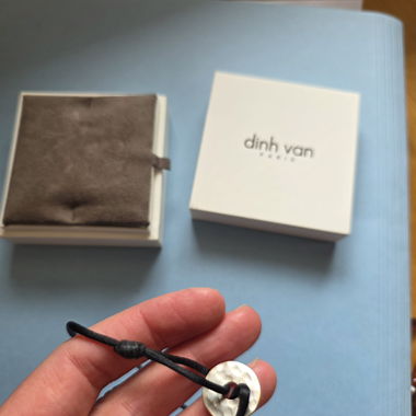 Bracelet cordon Dinh Van